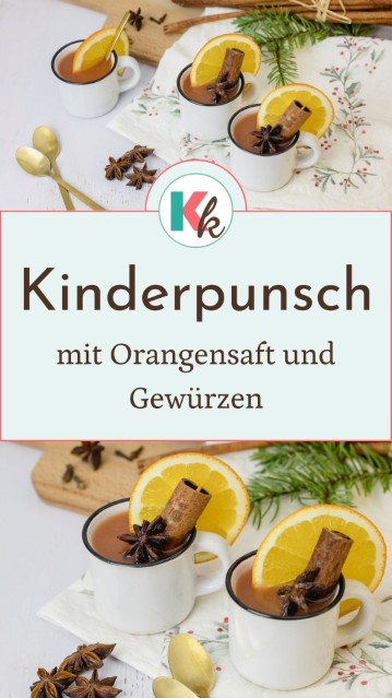 Kinderpunsch selber machen - Pinterest Pin